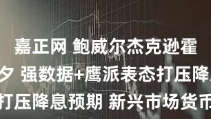 嘉正网 鲍威尔杰克逊霍尔讲话前夕 强数据+鹰派表态打压降息预期 新兴市场货币六连跌